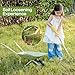 Imagen de ROBUD Juego de jardinería con carretilla para niños con rastrillo para hojas