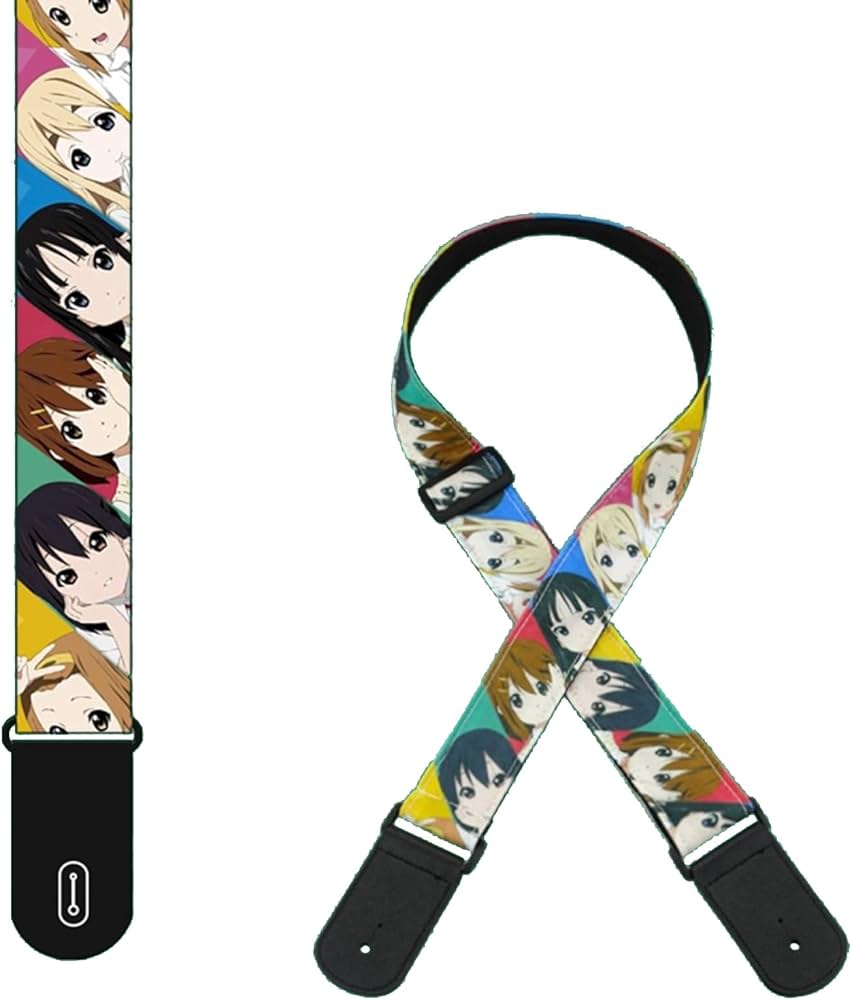 Amazon.co.jp: けいおん! ギターストラップ 放課後ティータイム 非公式