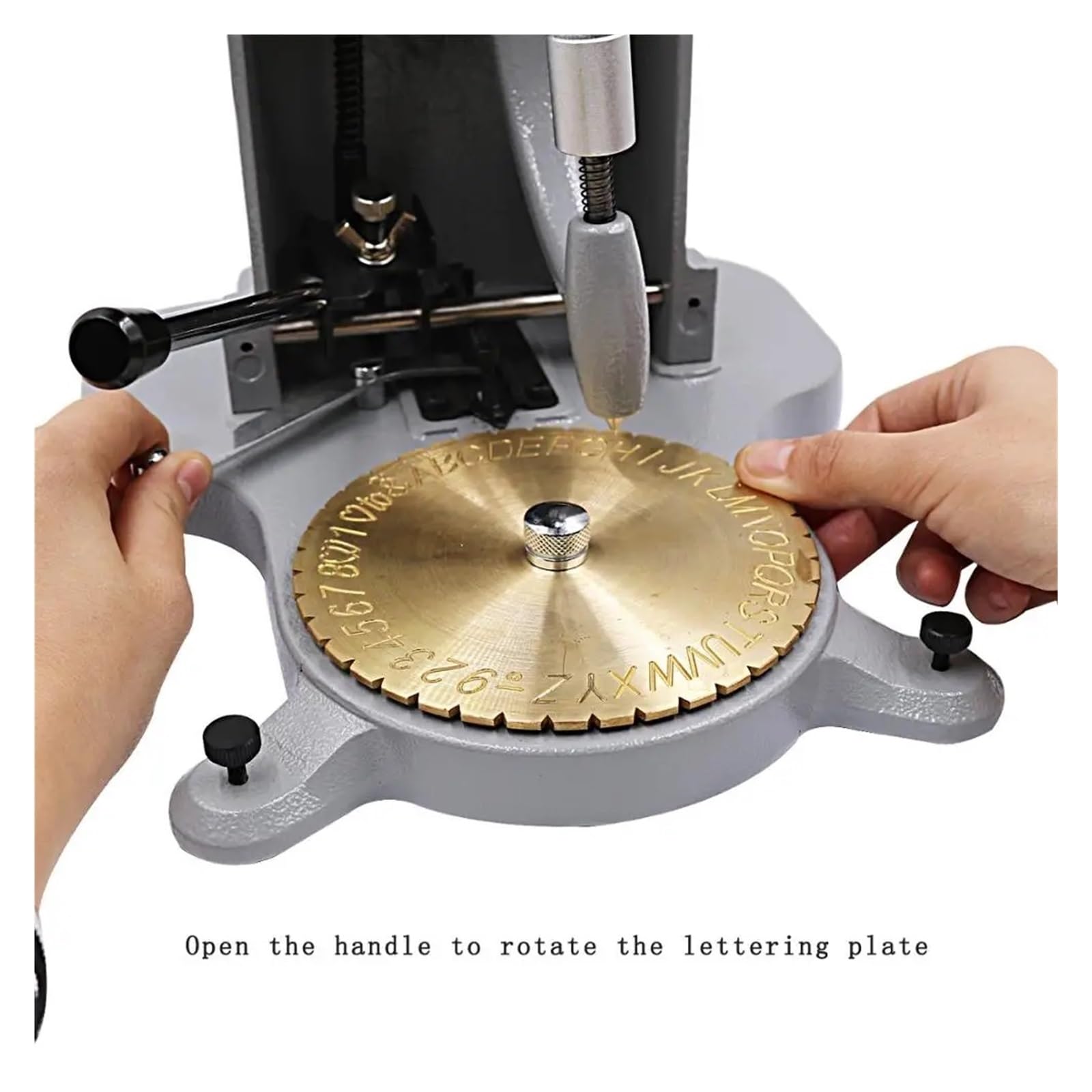Machine À Graver La Bague Intérieure, Outil De Gravure Double Face For Paroi Et Alphanumérique