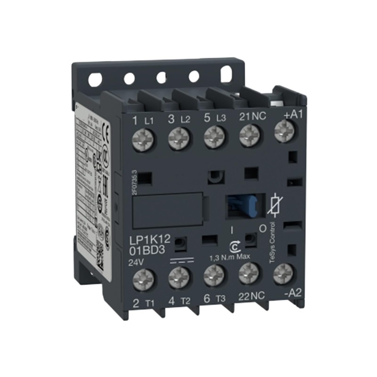 Contacteur tripolaire LP1K1201BD3 commutateur compact de puissance 440V