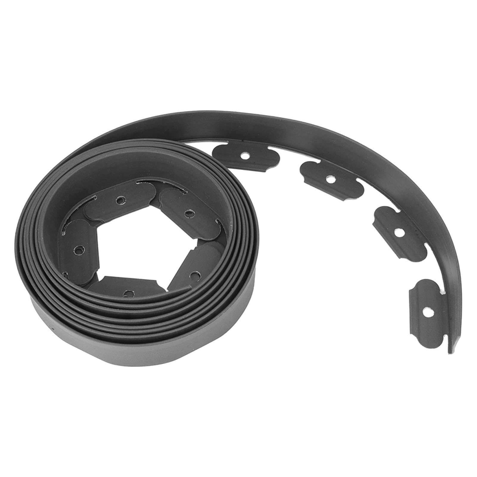 Yctze Bordure de Jardin sans Creusement, Kit avec Piquets, 5m Longueur