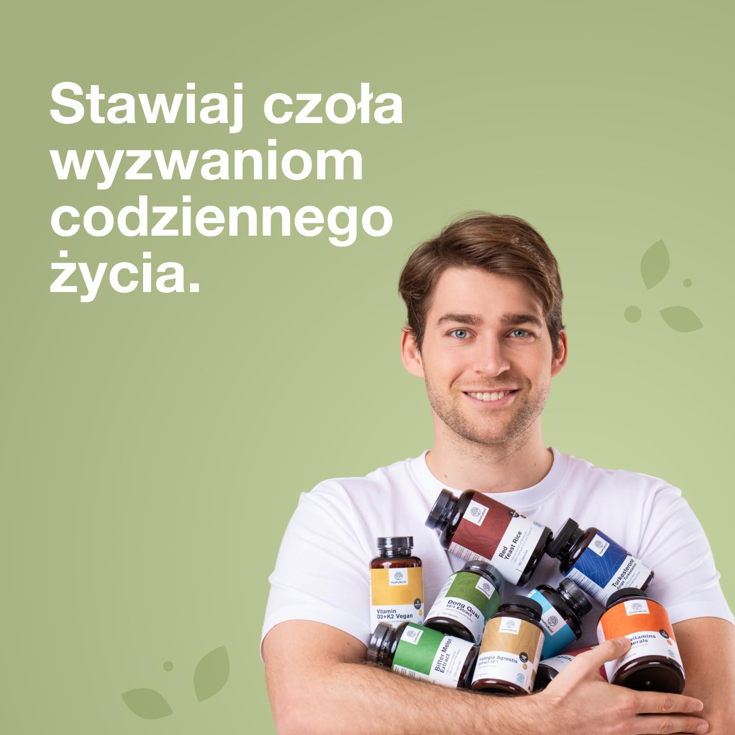 HealthyWorld Ginkgo Biloba + żeń-szeń syberyjski 6600 mg – Wysoka dawka, jakość premium – Wsparcie mózgu, pamięci i koncentracji – 365 tabletek – Ekstrakty 50:1 i 10:1