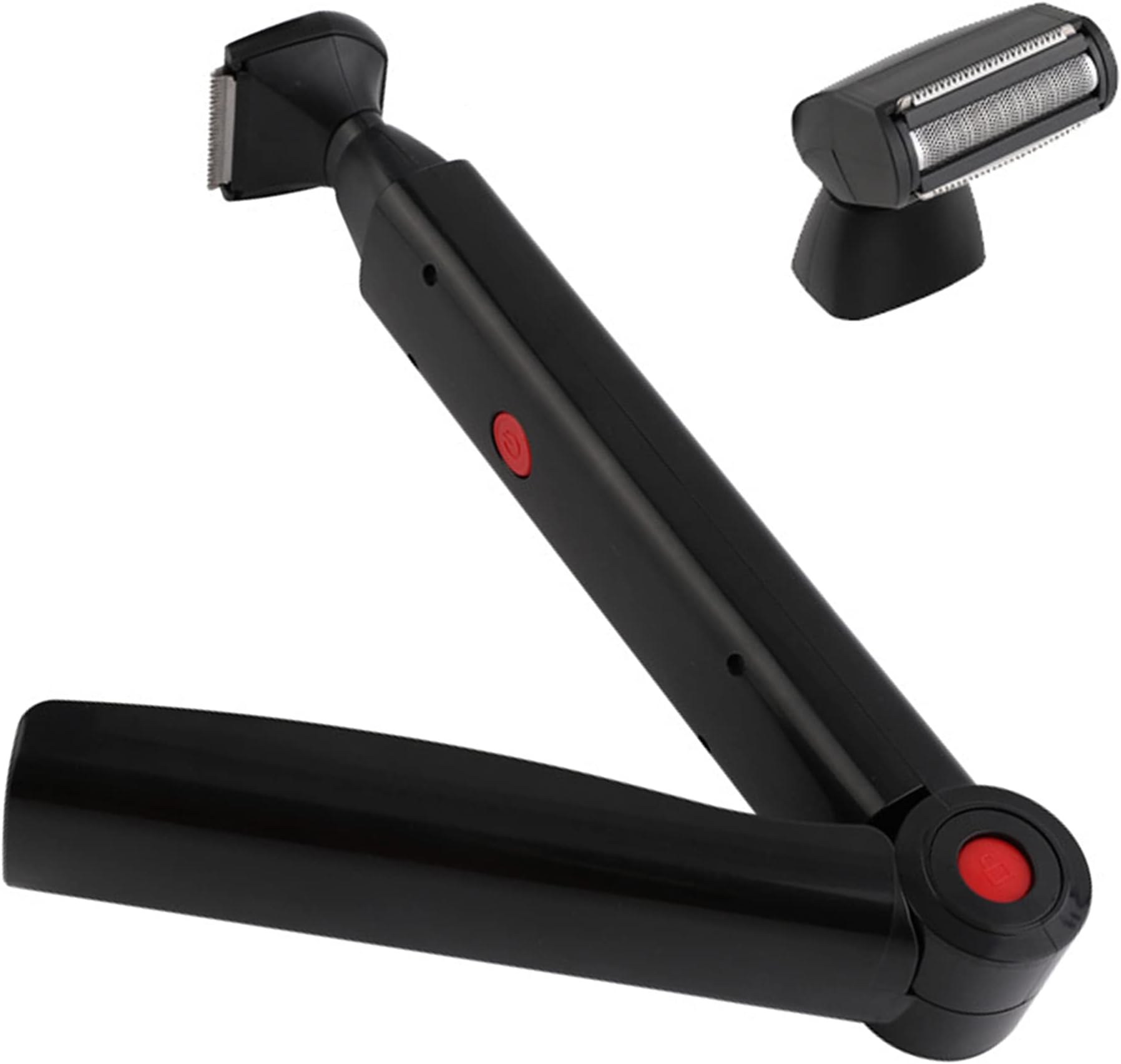 Back Shavers for Men, FERRISA Electric Razor for Men Wet or Dry Hair Trimmer Men, Body Groomer Men with 2 Shock Absorber Flex Heads Hair Trimmer Men