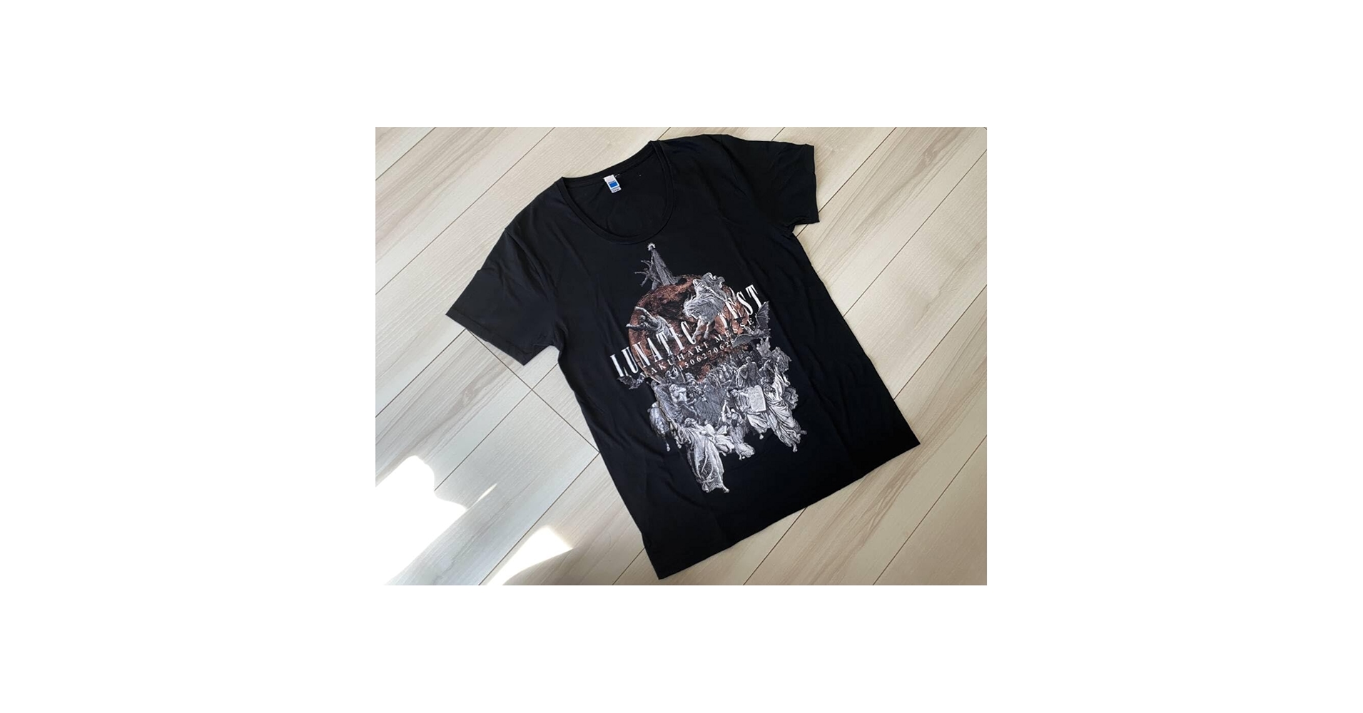 Amazon.co.jp: レア LUNATIC FEST Tシャツ LUNA SEA ルナシー