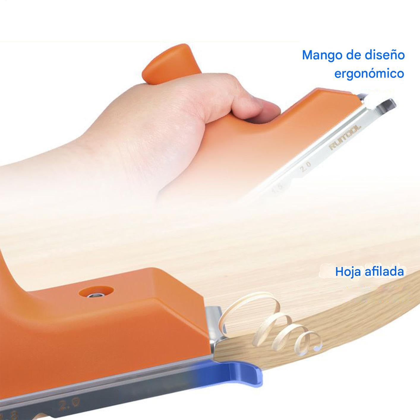Recortador de Bordes de - Alicate Perfilador De Esquinas | Cepillo Manual de Precisión para Recortar Cantos Rectos Curvos de ABS Madera PVC Biselados