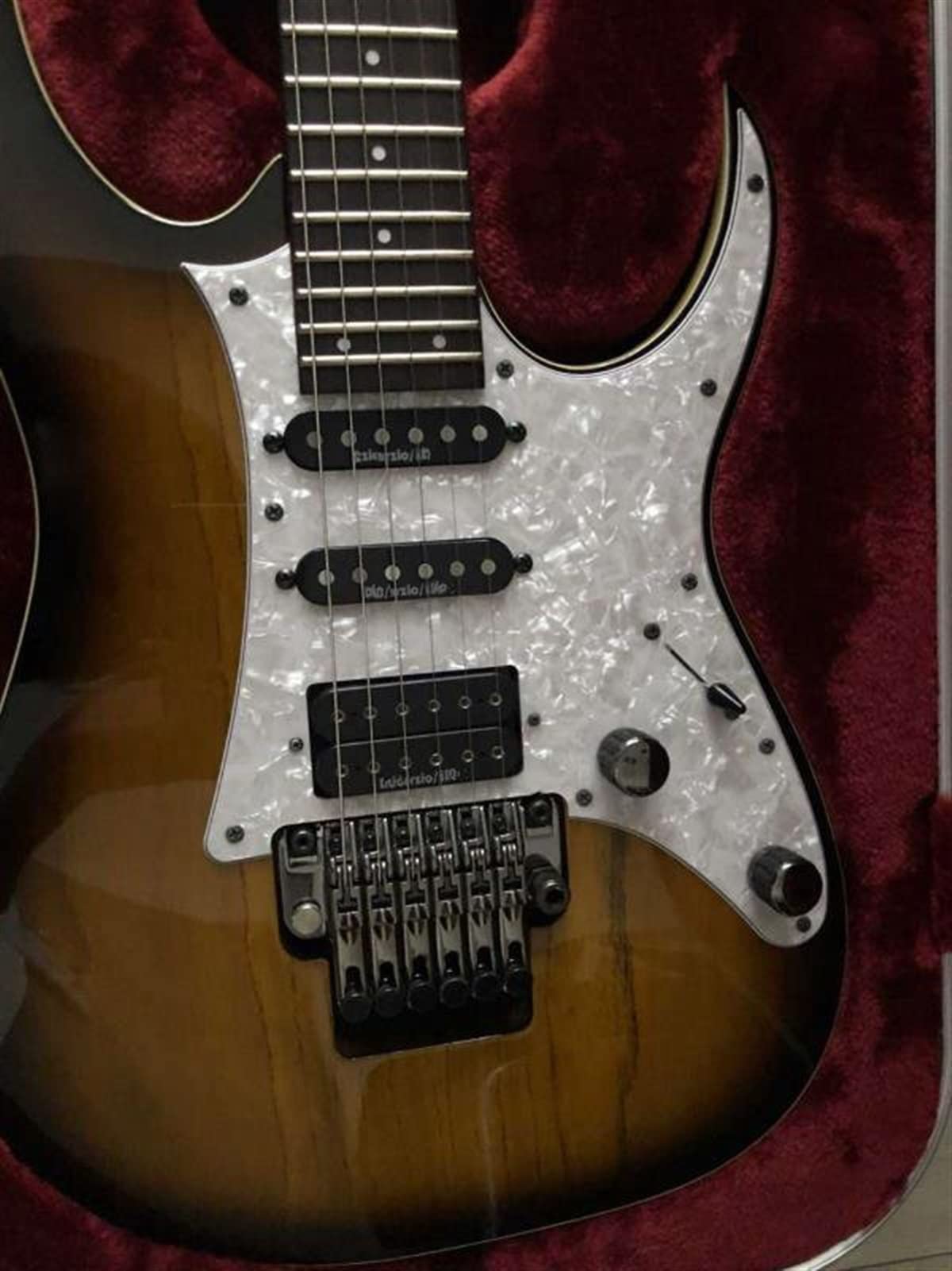 Humbuckers Pickups De Guitarra Alnico5 HSH Pickup De Guitarra Eléctrica N/M/B 1 Establecido para Ibz Recogida De Guitarra (Color : HSH Pickups)
