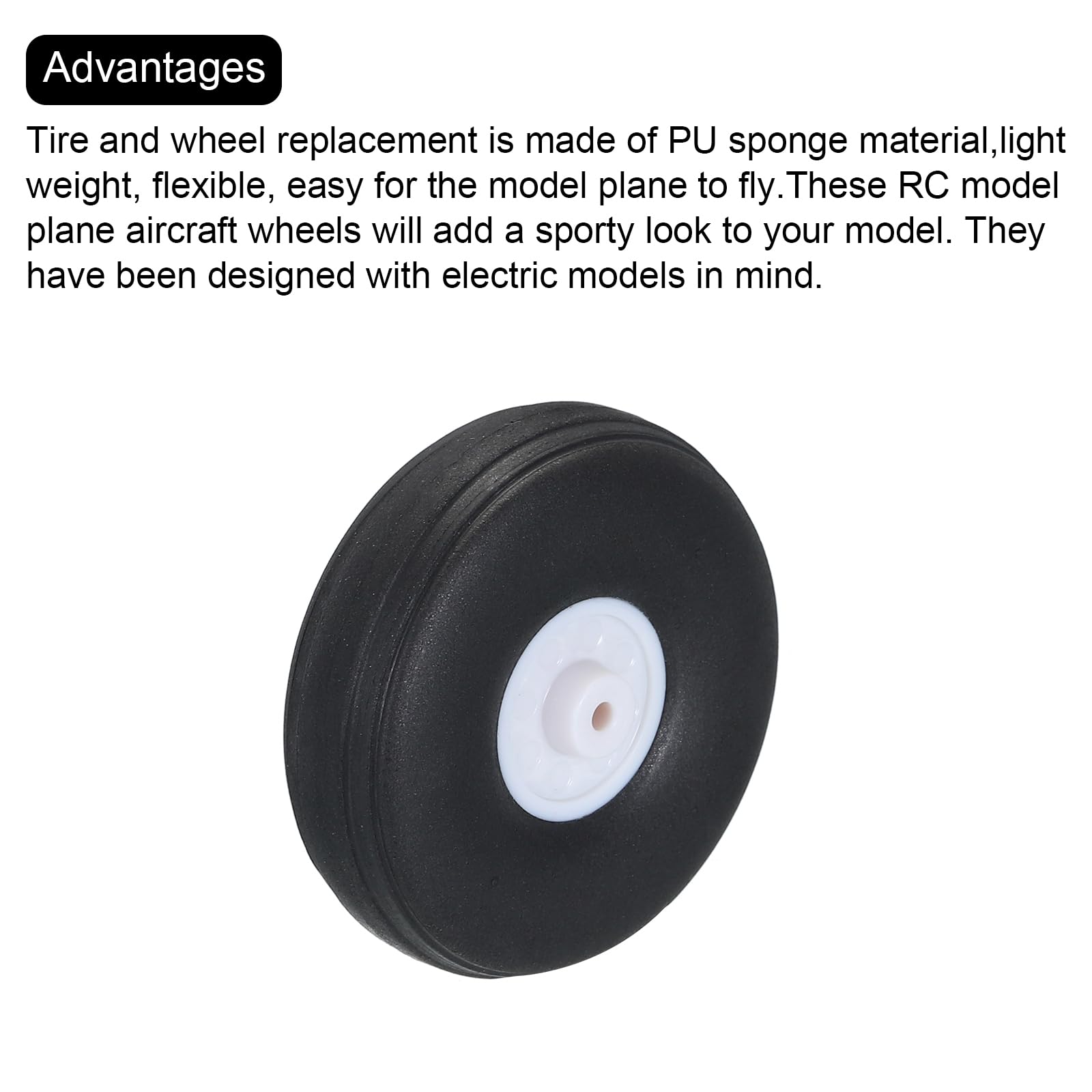 RUOTE TIPO BALOON 76 Mm CON MOZZO ALLUMINIO - Foto 8