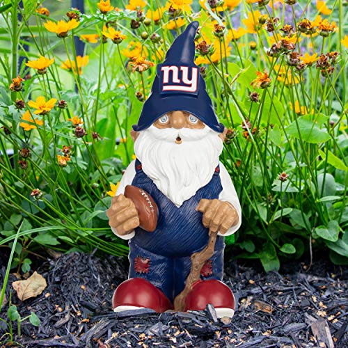 Image of NFL Resin 11.5 inch Team Logo Outdoor Garden Statue Gnome