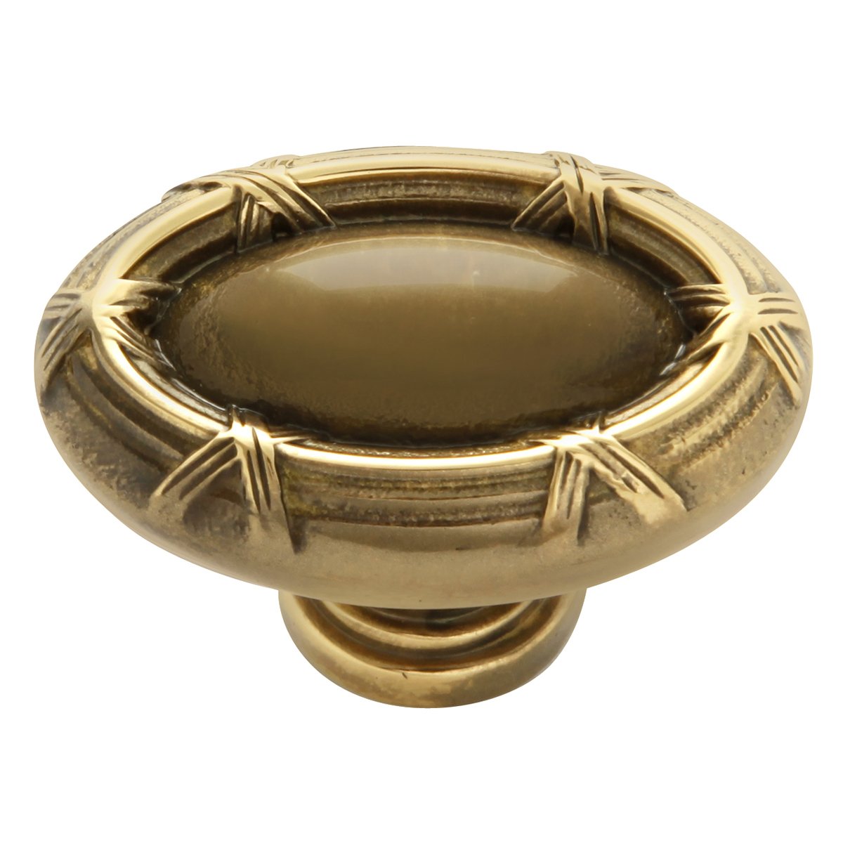 Keeler P3620-07 1-5/8" X 1" Oval Knob