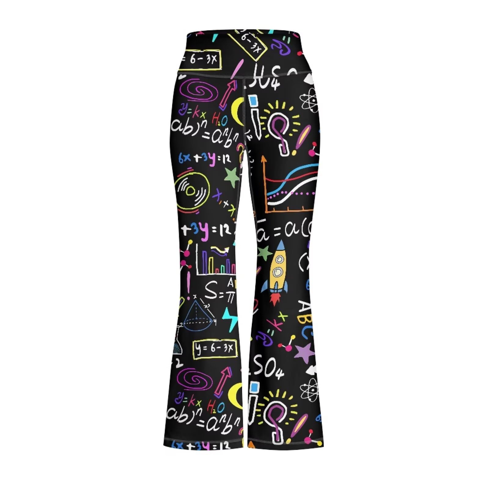 Girls Flare Leggings 5-14T Cute Bell Bottoms for Girl Yoga Pants for Gym