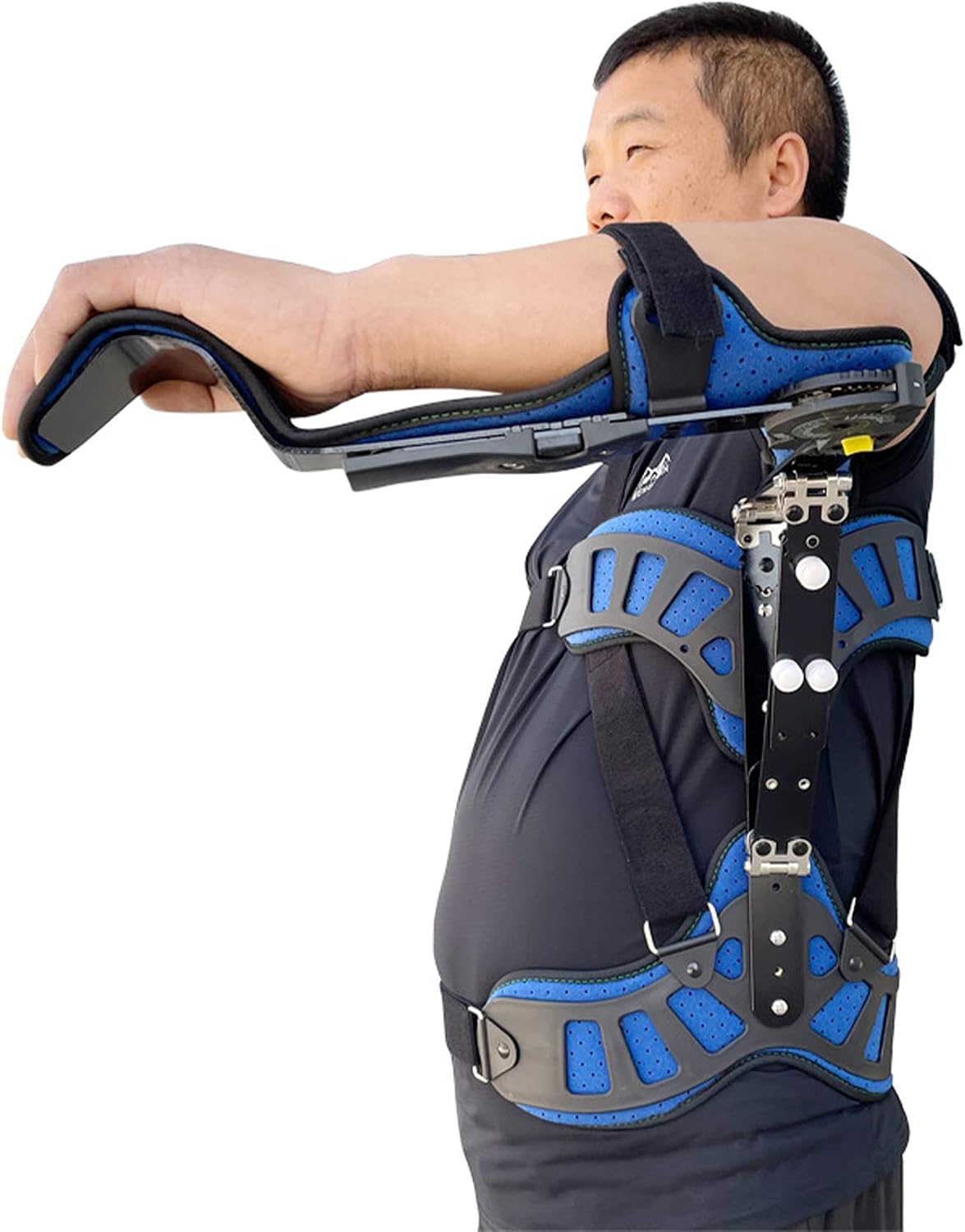 Shoulder Abduction Immobilizer for Broken Fractured Arm Elbow Wrist Bones for Injury Support Post-op Shoulder Arm Brace Broken Fractured for Injury Support Post Surgery Subluxation,Right