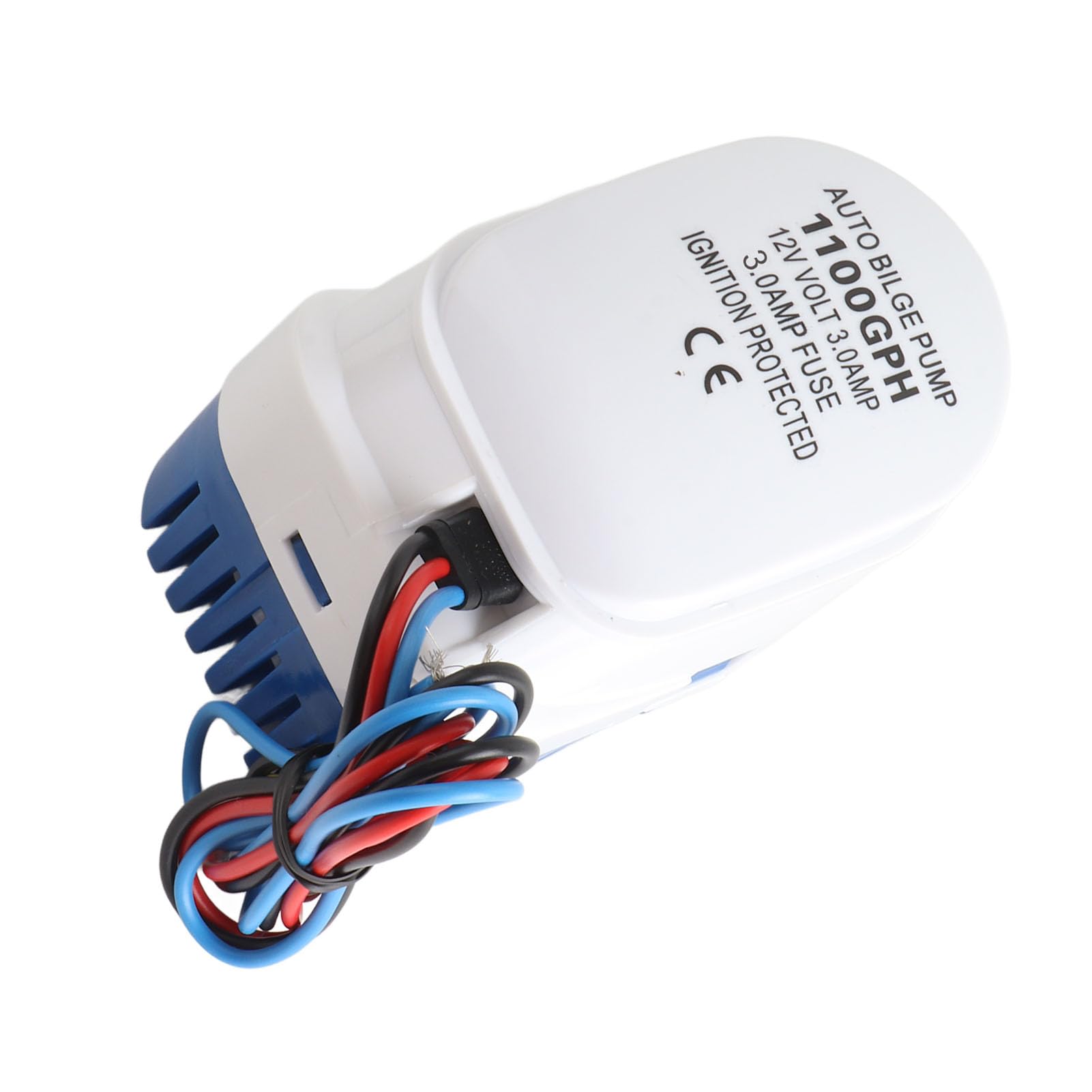 Pompa di sentina automatica sommergibile marina 12 V, 1100 GPH, con interruttore a galleggiante