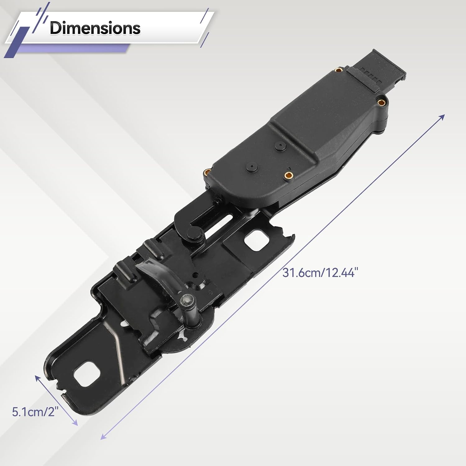 AUTOXBERT Electric Trunk Lock Latch Actuator for Audi A4 A6 Q5 Q7 Skoda 4F9827383G