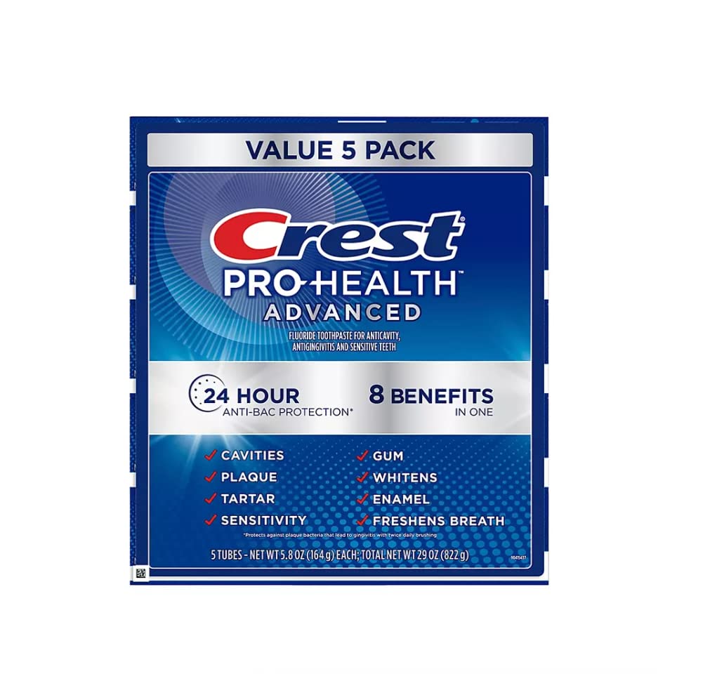 Crest Pro-Health Toothpaste 5 Pack - Image 1