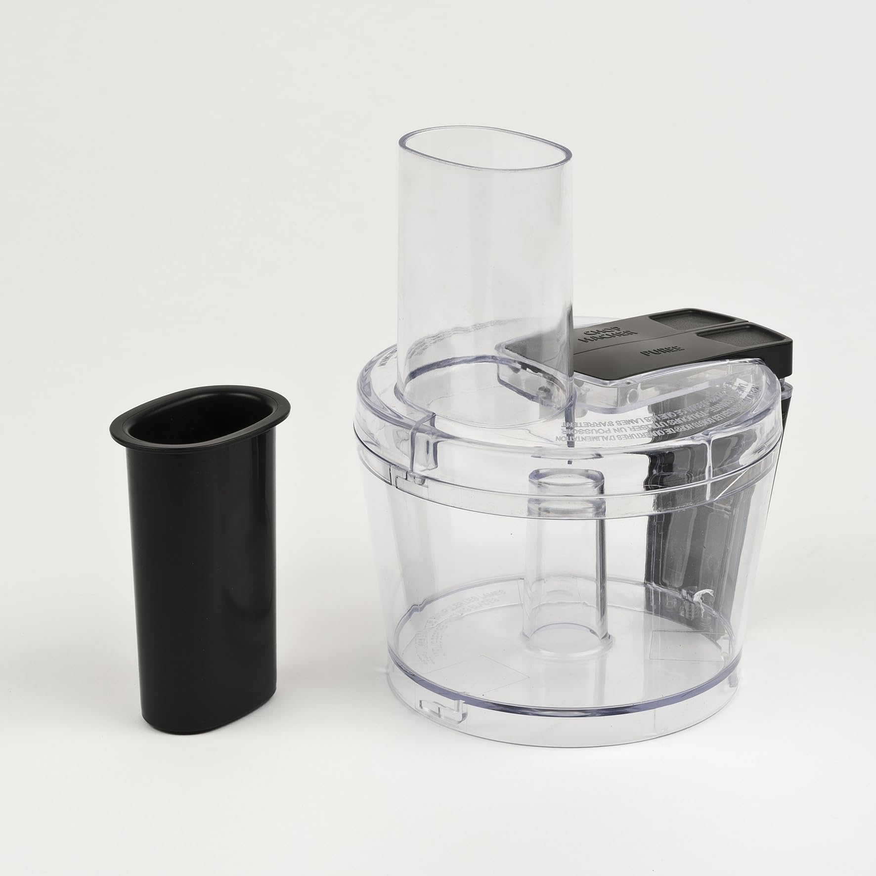 Girmi RB01 "Mastro Pocket" Mini-Robot Multifunzione, 300 W, Capacità 600cc, 2 Velocità, 2 Dischi Inox, Doppia sicurezza, Grigio