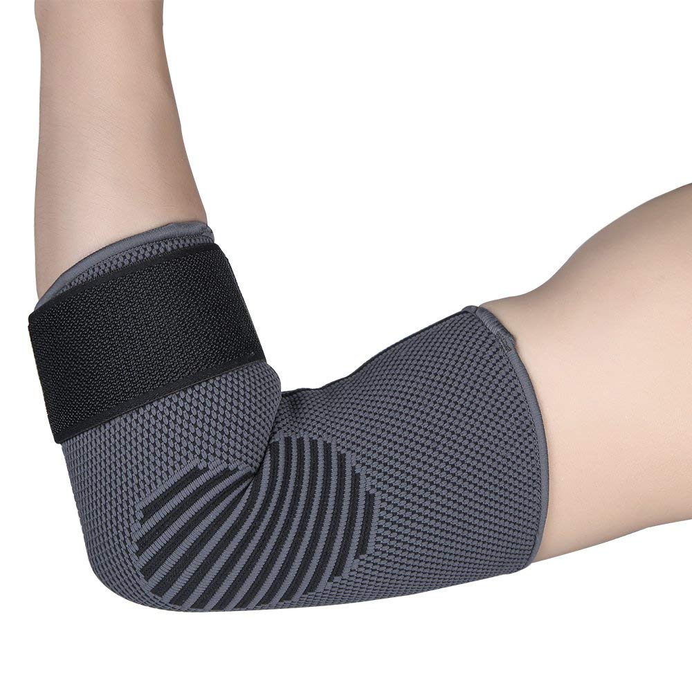Amazon | 肘サポーター 腱鞘炎 ロング 筋トレ プロテクター テニス肘