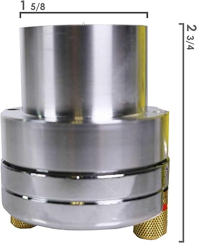 Miniatura 2 de Audiotek W460S - Tweeter de titanio de 600 vatios para coche, 1 par, 8 ohmios con filtro de condensador integrado, paquete de 2