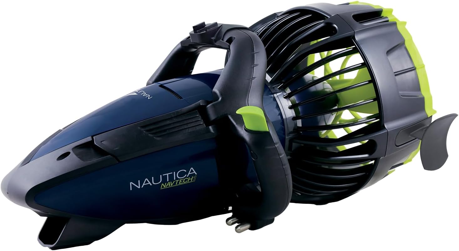 Nautica J Class Underwater seascooter, Foldable and Travel Ready for Diving, Snorkeling, and Cruising