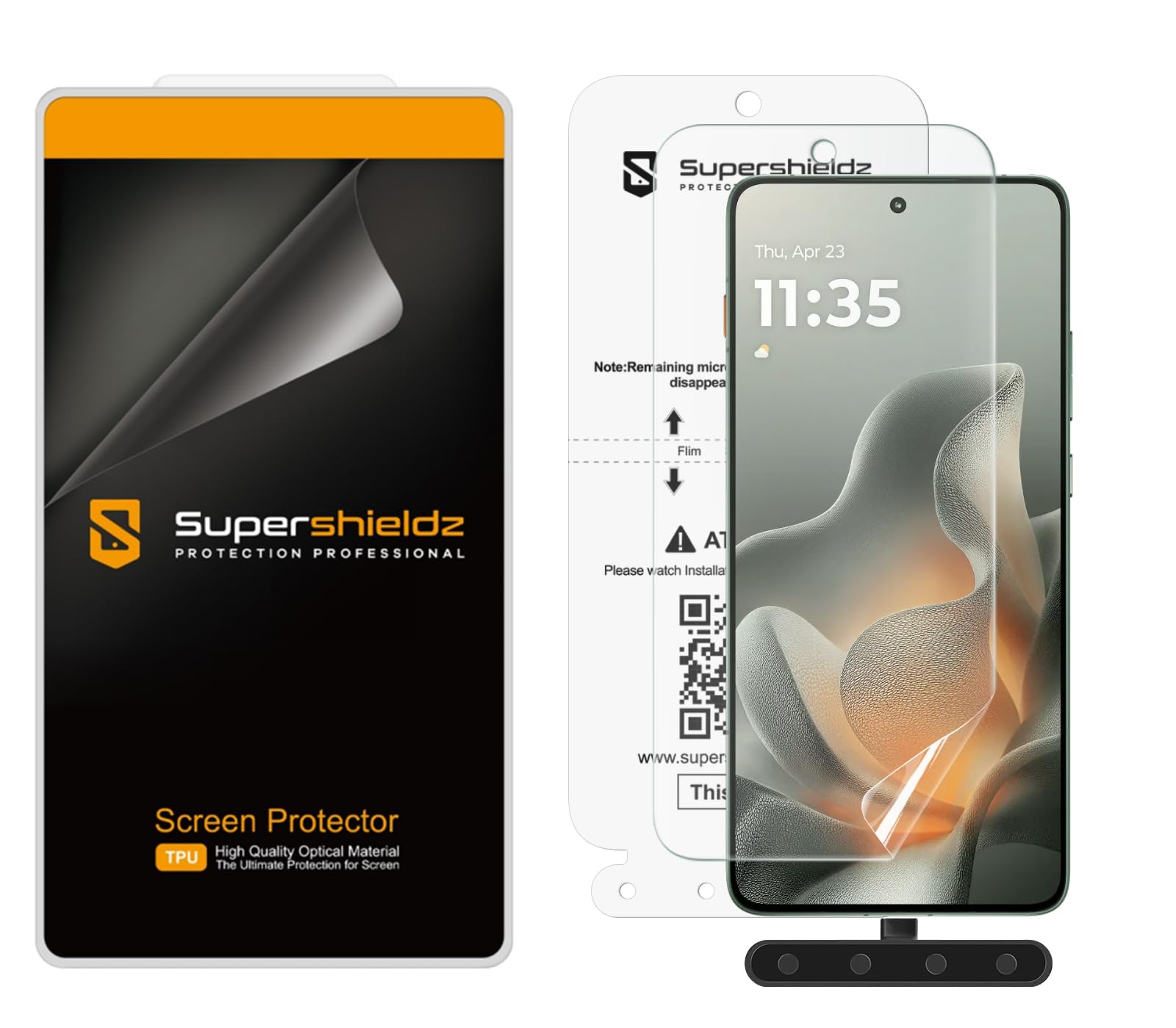 スクリーンプロテクター Motorola Amazon.com: Supershieldz (2 Pack) Designed for Motorola Edge 2026