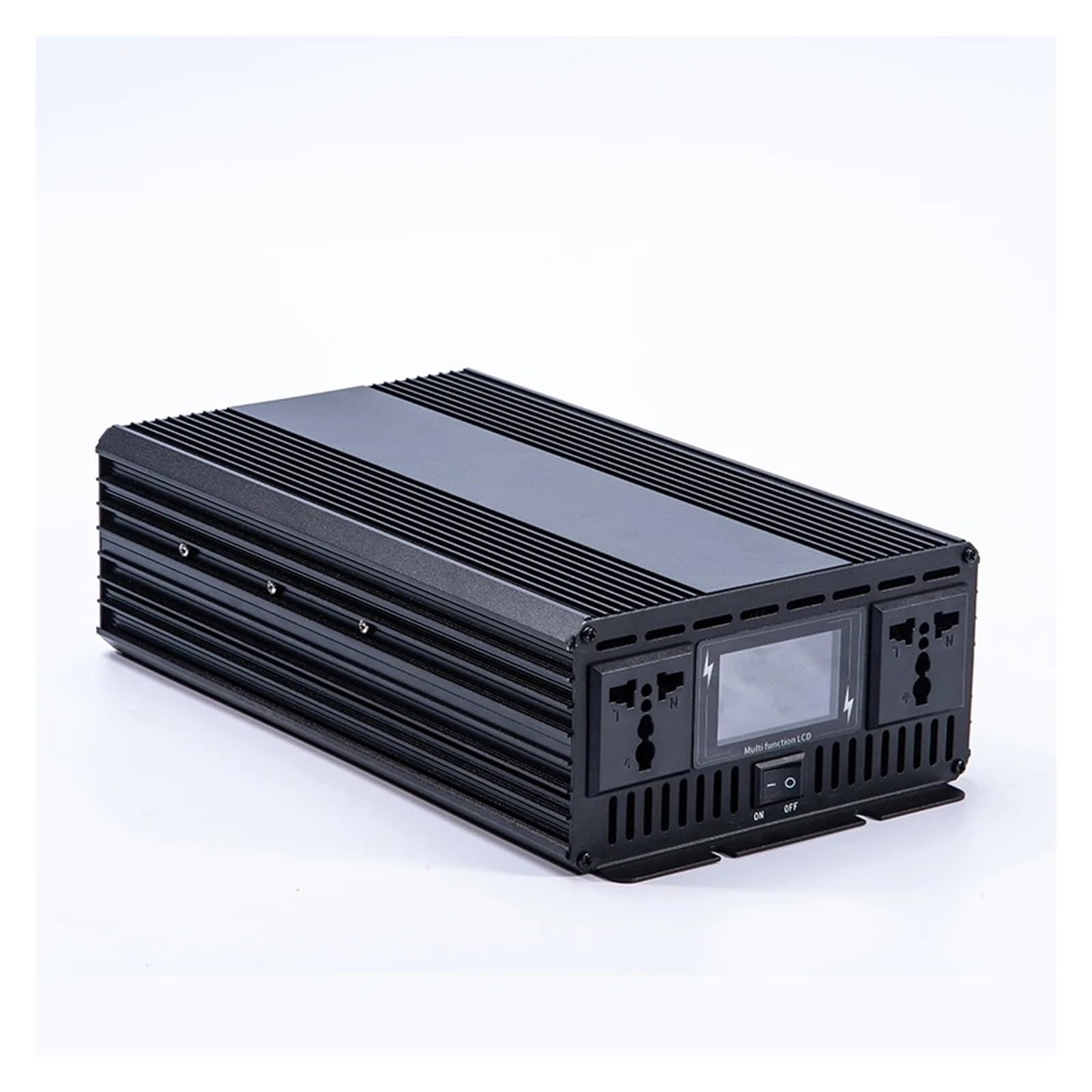 Inversor Onda Sinusoidal Pura con Transformador 5500 W Potencia Continua 2200W CC 12V-72V A CA 110V-220V Inversor Solar Coche Convertidor LCD Control Remoto.(48V,120V(60Hz),5500W)
