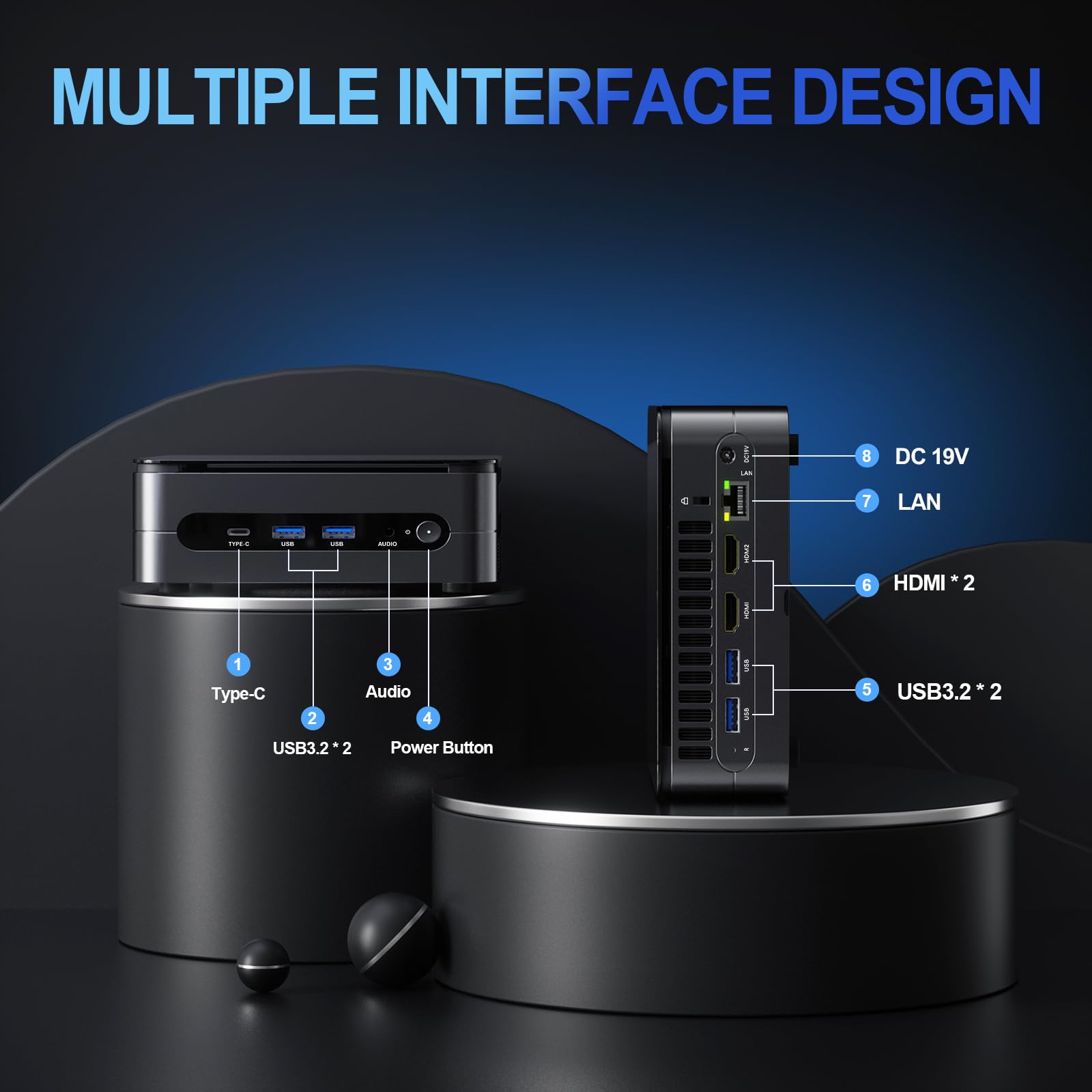 Amazon.com: Mini PC 16GB DDR4 512GB SSD Mini Gaming PC 12th