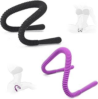 Kit Dilatateur Vagininaux Vaginisme Speculum - Noir/Violet,Jouet Érotique pour Élargissement Progressif en Douceur,Stimulation G-Spot et Jeu de Rôle Sensuel en Couple Sex Toys (Noir + Violet)