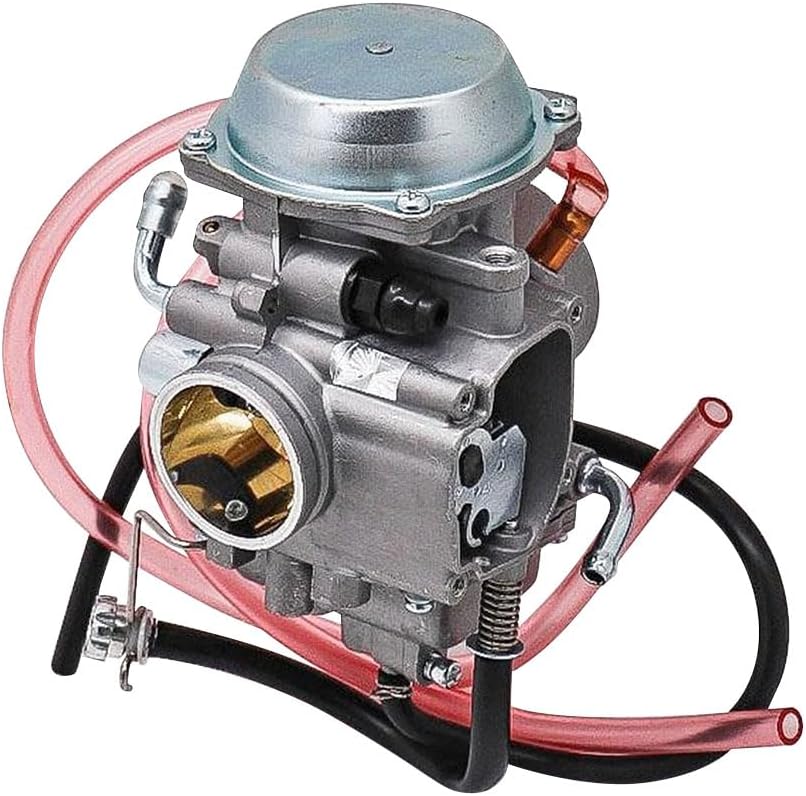 Partman Carburetor Fit for Suzuki Quadrunner 500 LT-F500F LTF500F 4X4 1998 1999 2000 2001 2002 13200-09F50 13200-09F01 With Fuel Valve Petcock