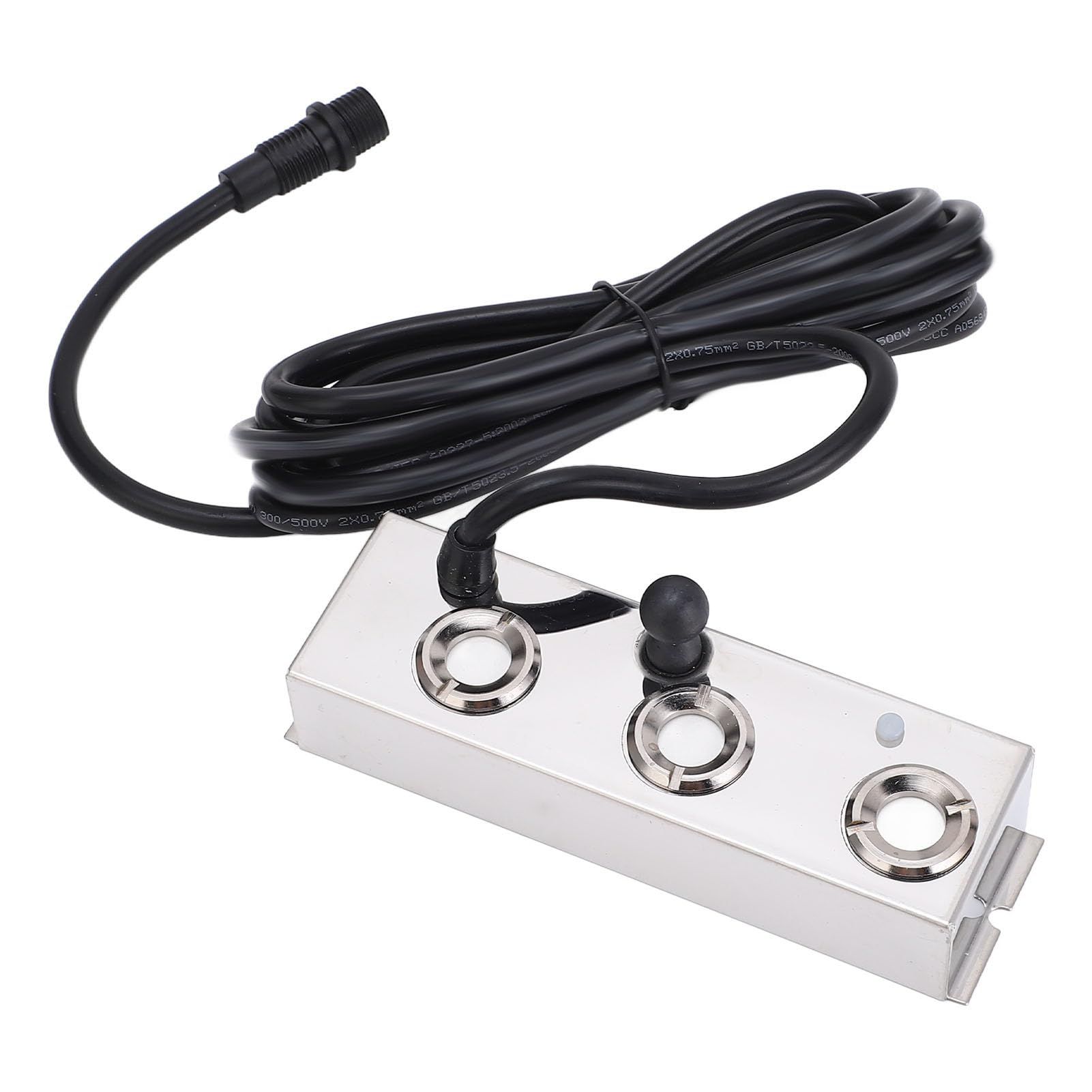 Umidificatore nebulizzatore a ultrasuoni, generatore di Nebbia a 3 Teste con Cavo da, nebulizzatore a ultrasuoni da 36 V per laghetti da Giardino e terrari, generatore di nebbi