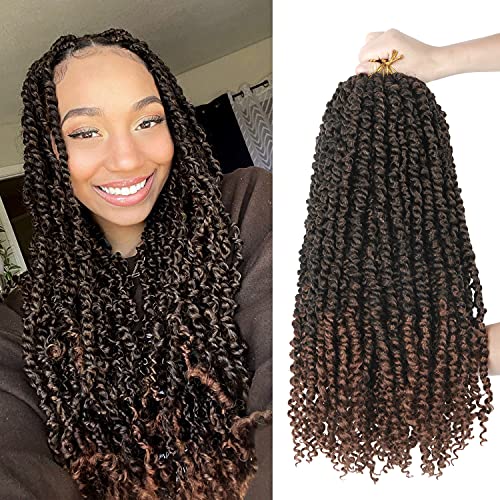 Bileaf Passion Twist Crochet Hair 18 Inch Crochet Twist Hair Pretwisted T30