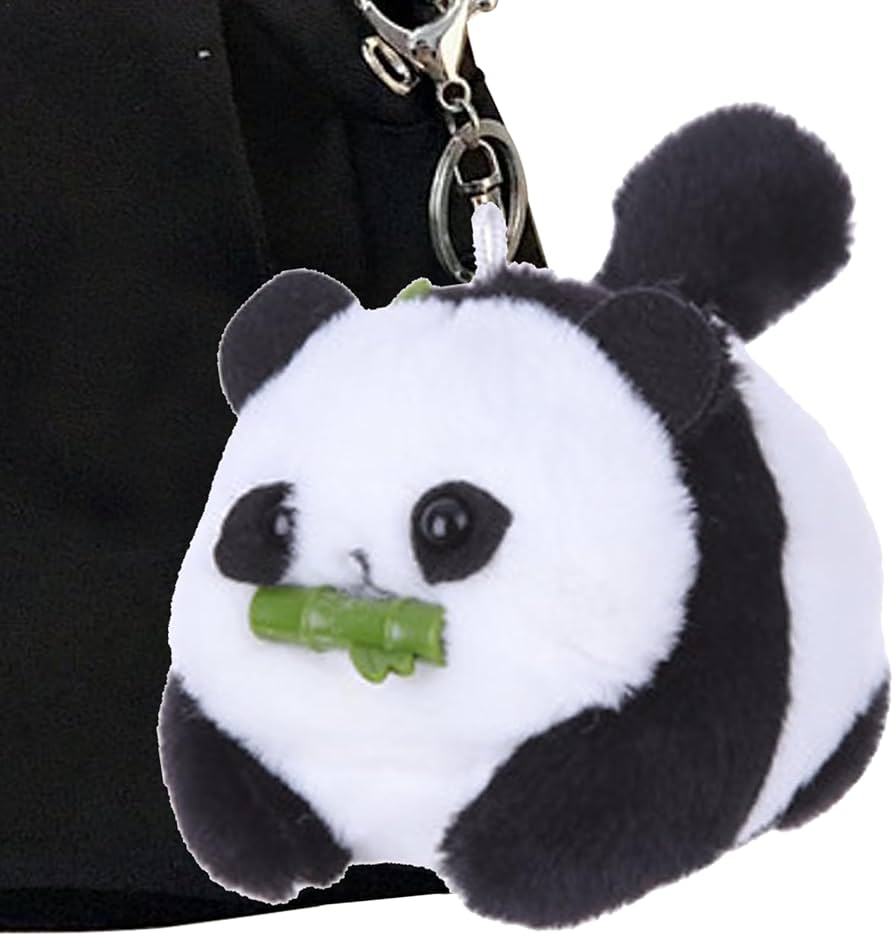 Amazon.co.jp: パンダのぬいぐるみ - 回転パンダの子、ソフト漫画