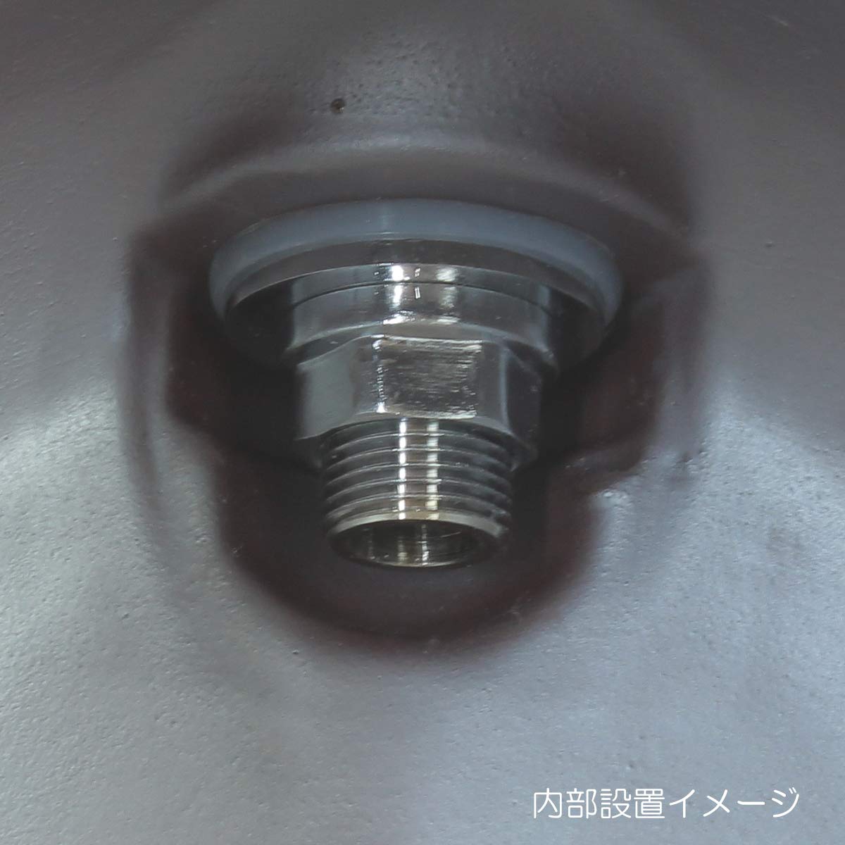 Amazon｜CtoC JAPAN Select サーバー 蛇口 シルバー 直径1.6