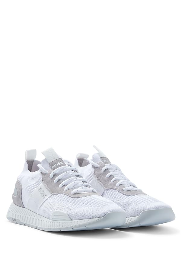 BOSS アッパーニット　メンズスニーカー BOSS（HUGO BOSS） スニーカー REPREVE(R)アッパー ニット