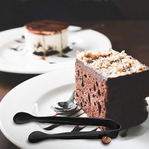 Miniatura 10 de Paquete de 10 pinzas pequeñas de hielo para azúcar, mini pinzas de acero inoxidable para servir aperitivos, para fiestas, café, té, vino, cocina,