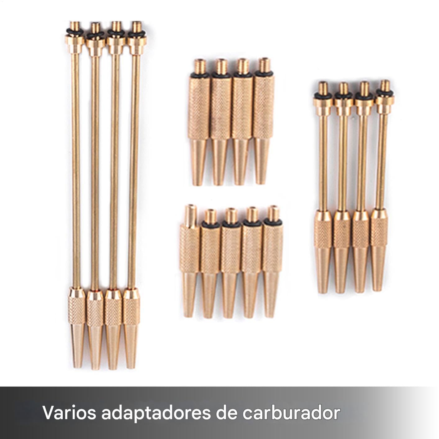 Sincronizador de Carburador Kit De Ajuste Para Carburadores De Moto | Medidor de Equilibrado para Sincronización Para Taller Externo、Viajes en Carretera、Garaje y Diario