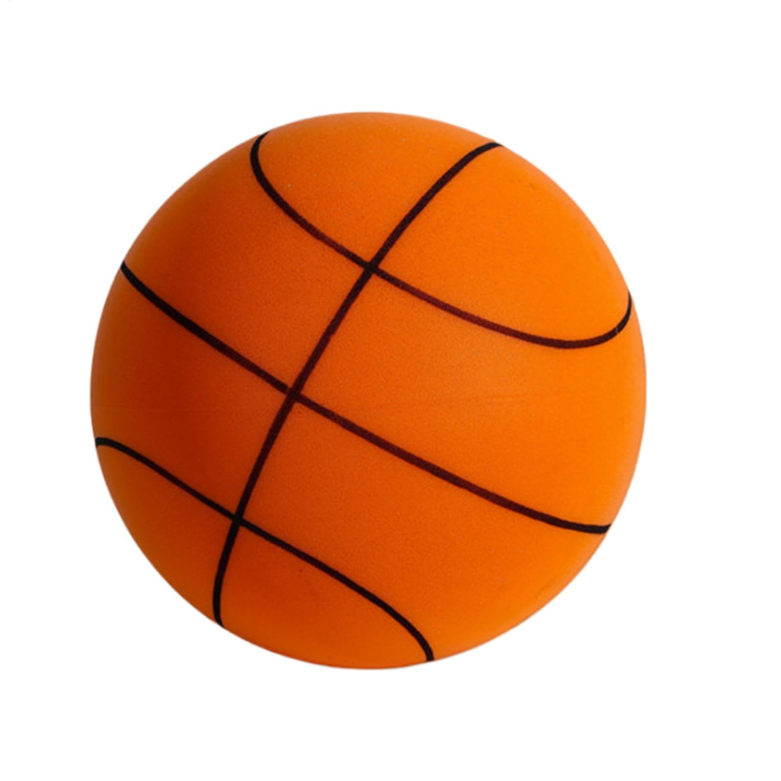 Silent Basketball, Quiet Soft Foam Basketball, Silent Basketball Size 3 5 7 Quiet Basketball Indoor, High-Density Foam Ball Basketball Silent For Kids Adult, Quiet Bounce Basketball