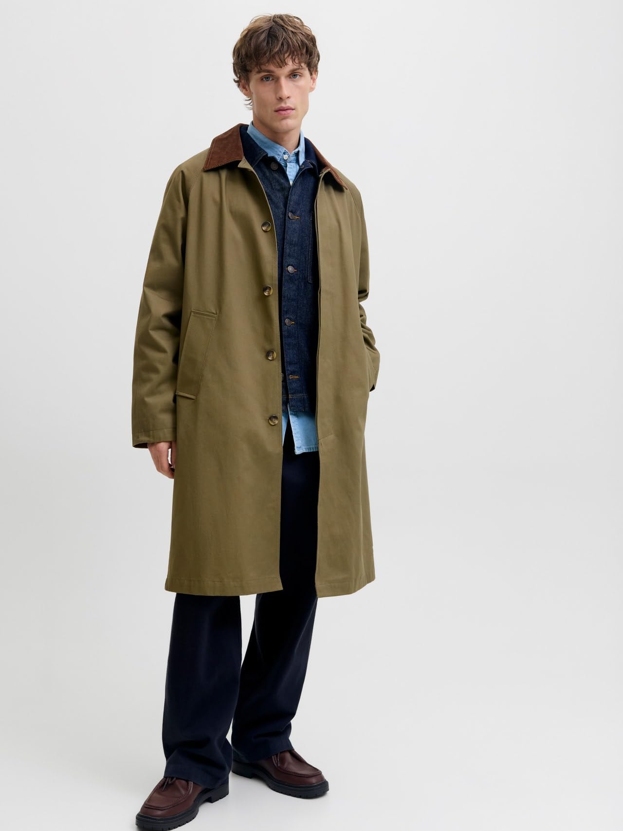 JACK & JONES Jorwythe Mac Coat, Beech, M