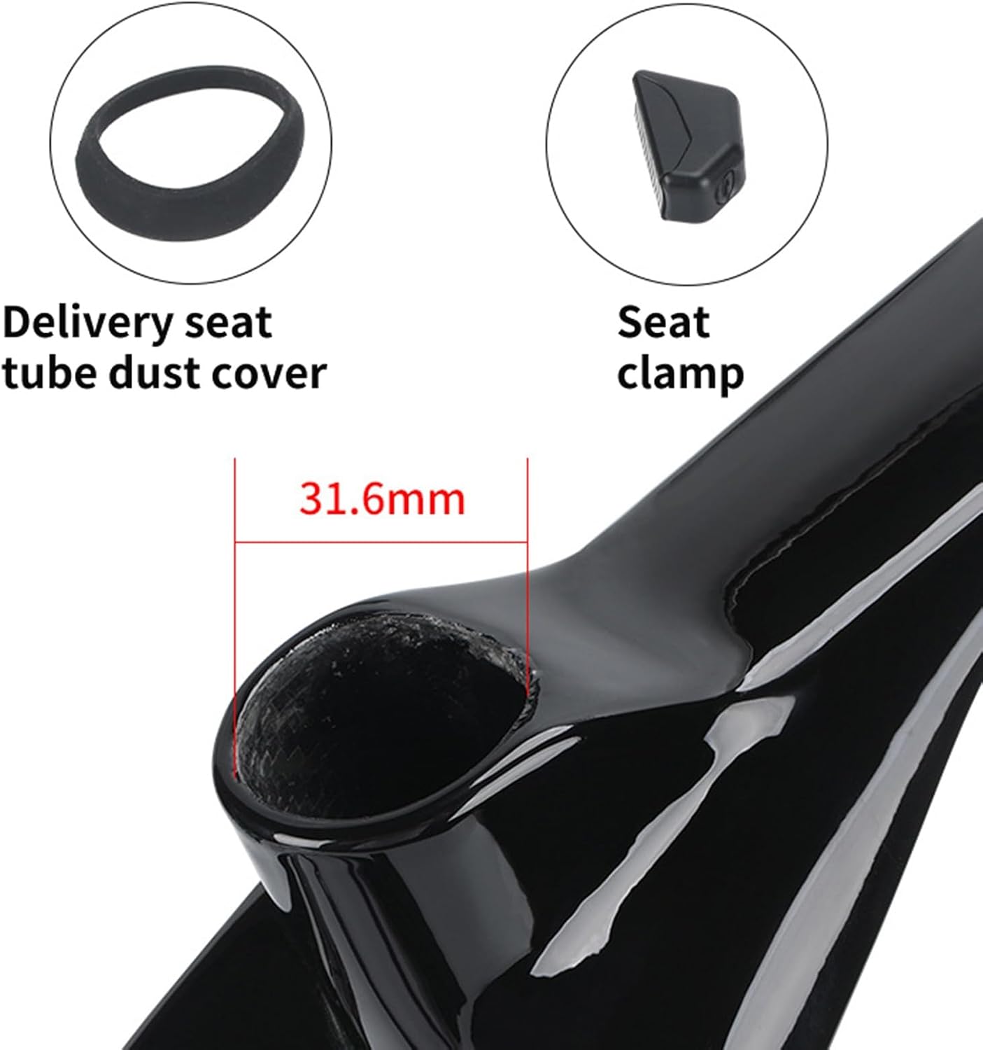29er Mountain Bike Frames 15" 16" 17" 19" Full Carbon Bike Frame Disc Brake 12 * 148mm Boost Thru Axle Frame Internal Routing BB92