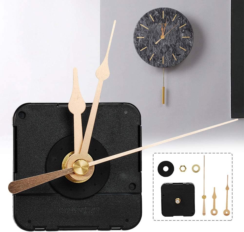 High Torque Clock Movement, 17/25 Inch Long Shaft, Quartz Wall Clock Movement Kit