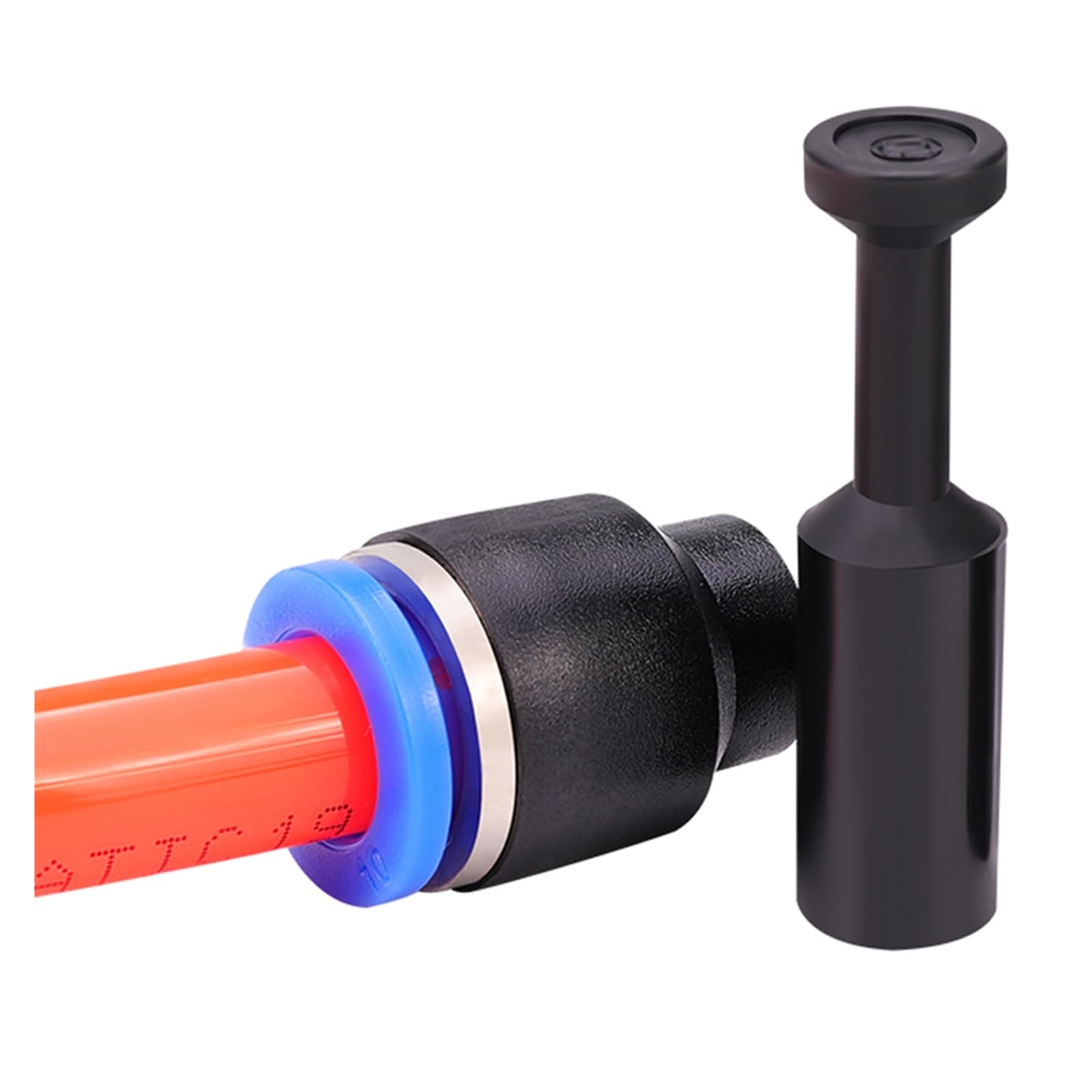10 Uds tapones neumáticos PP-4 6 8 10 12 14 16mm PPF tapa tubo de manguera conector de empuje tubo de aire accesorio de extremo ciego fontanería de agua(PPF-10)