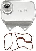 Vista 4 de 06J117021D Enfriador de aceite de motor con kit de juntas de repuesto para Audi A4 A6 Q5 Volkswagen Tiguan Jetta Passat