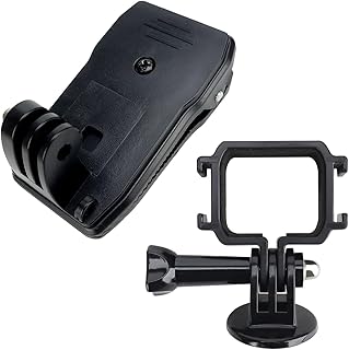 CQT Expansion Adapter Backpack Clip Mount for DJI OSMO Pocket 3,Camera Extenion Bracket Mount,Quick Release Shoulder Strap Holder Kit Accessories (Combo 1)