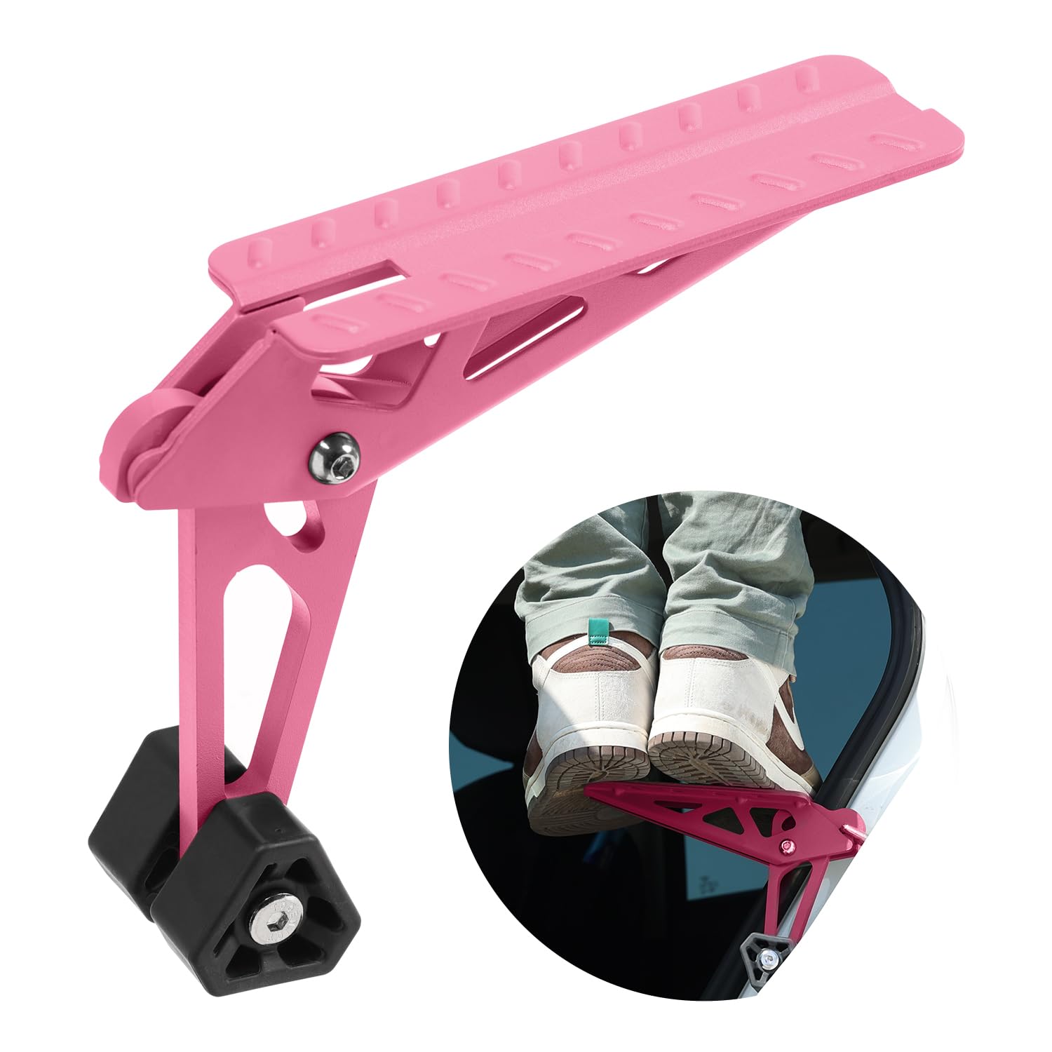 Marchepied De Porte De Voiture Pliable - Support 250 Kg, Universel Pour SUV, 4x4, Camping-car - 9