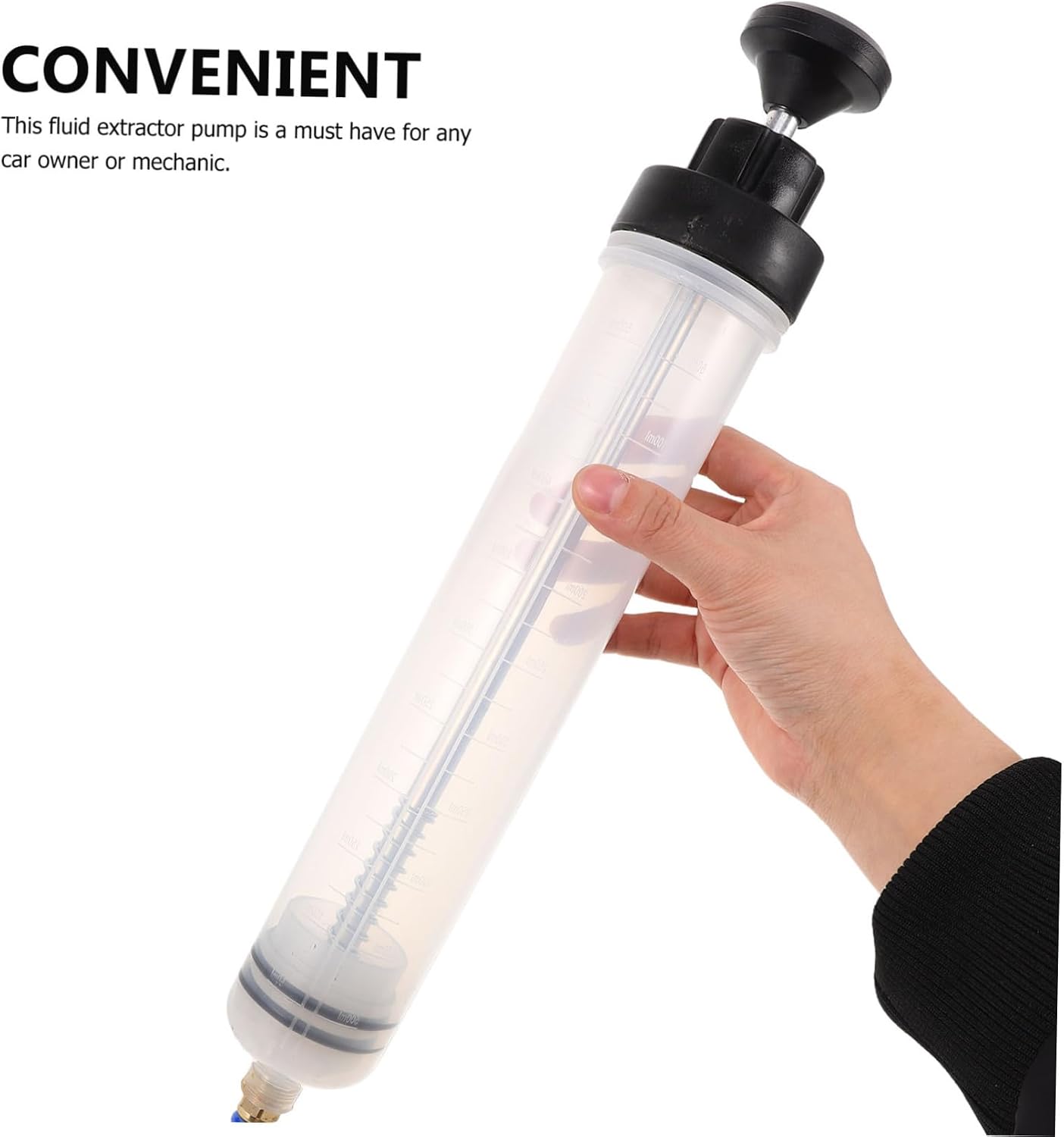 Luxshiny Oil Suction Injection Tool Oil Change Extractor Pump for Engine Brake Fluid Automotive Manual Pump Car Maintenance Kit