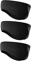 Vista 43 de JOEYOUNG Calentadores de orejas de forro polar para hombres, mujeres y niños, diadema de invierno, orejeras para clima frío, correr, ciclismo, esquí