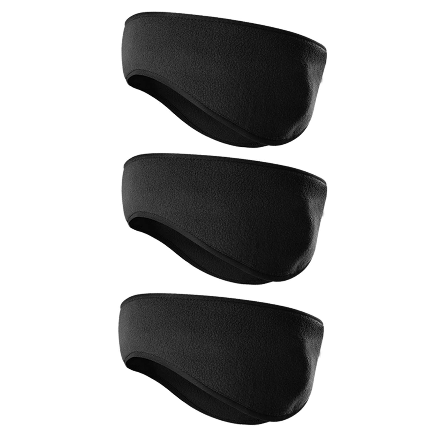 JOEYOUNG Fleece Ear Warmers for Men Women Kids - Winter Headband Ear Muffs Ear Covers for Cold Weather