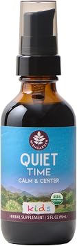 WishGarden Herbs Quiet Time for Kids, Bedtime Calming Tincture, 2oz