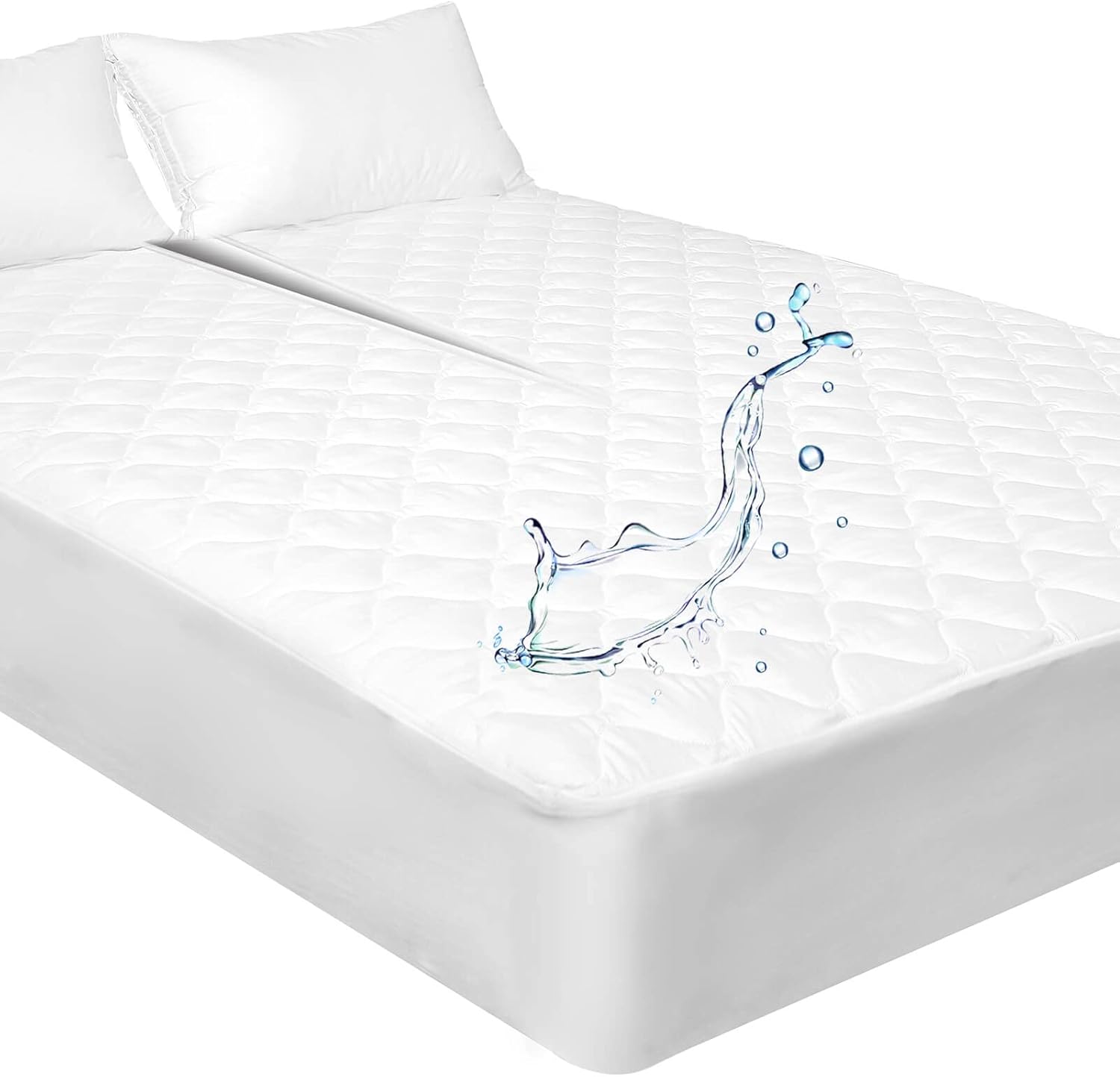 Amazon.com: Quilted Waterproof Split Top California King Mattress ...