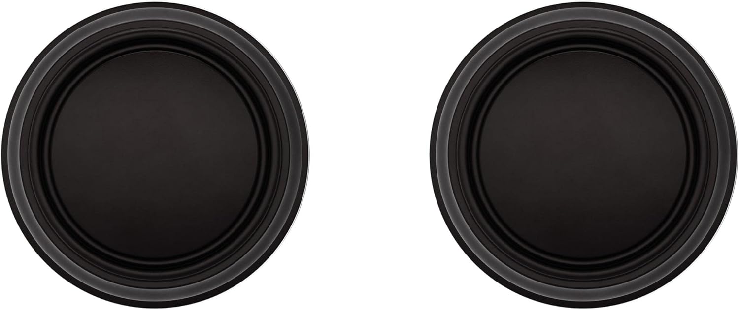 Baldwin 5068.FD 5068 Non-Turning Two-Sided Dummy Door Knob Set with 5070 Rose from The Estate Collection - Non-Lacquered Brass