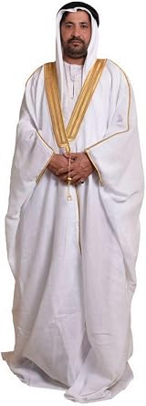 Al Aseel Mens Bisht Cloak Bisht thobe Eid