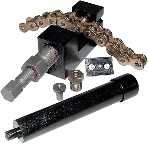 Motion Pro Jumbo Kit de herramientas de cadena e incluye placas de prensa con enchufe de 916" 080135